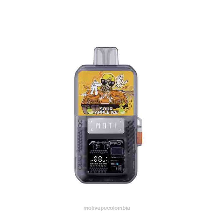 MOTI piin precio Colombia - MOTI Go Pro dispositivo+pod desechable hielo de manzana agria 425R77