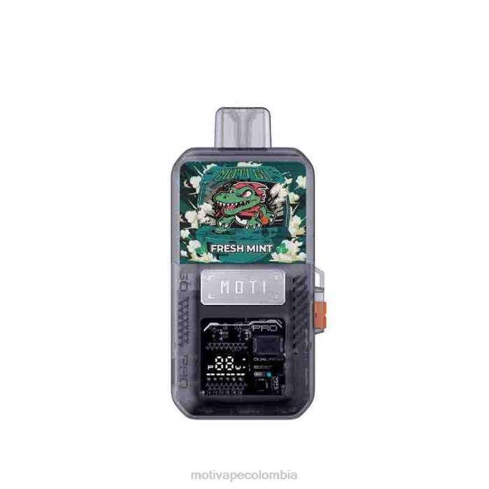 MOTI vape Bogotá - MOTI Go Pro dispositivo+pod desechable menta fresca 425R80