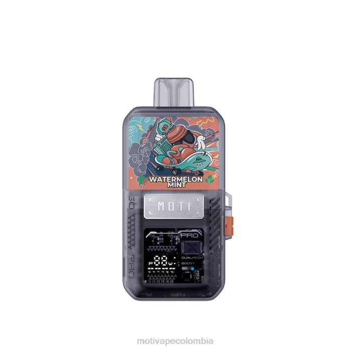 MOTI vape recargable Colombia - MOTI Go Pro dispositivo+pod desechable perla negra helada 425R86