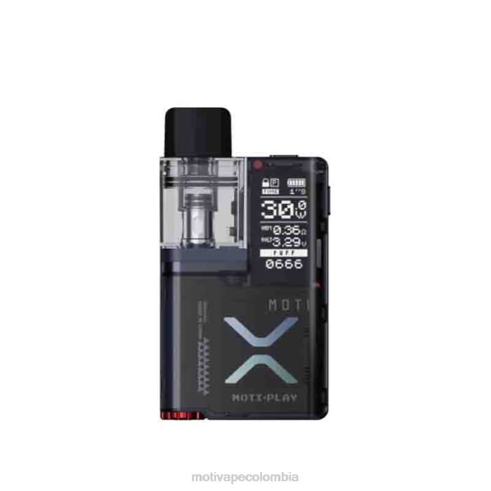 MOTI vape review - MOTI Play kit de modificación de cápsulas azul cibernético 425R98