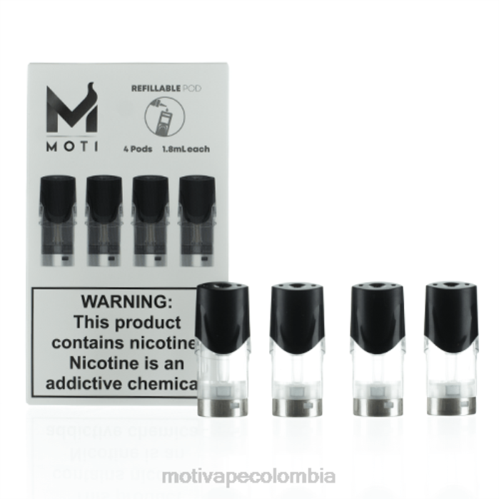 MOTI vape amazon - MOTI cartuchos de cápsulas de repuesto recargables (paquete de 4) 425R74