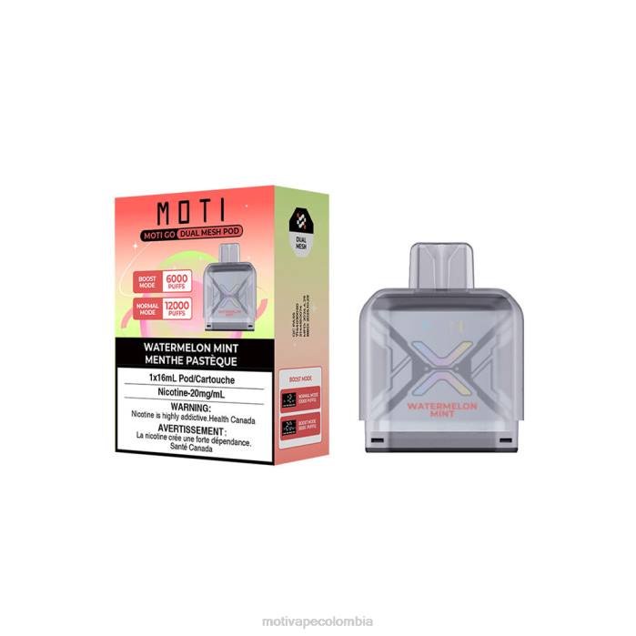 MOTI vape near me - MOTI Go Pro vaina desechable sandia menta 425R89