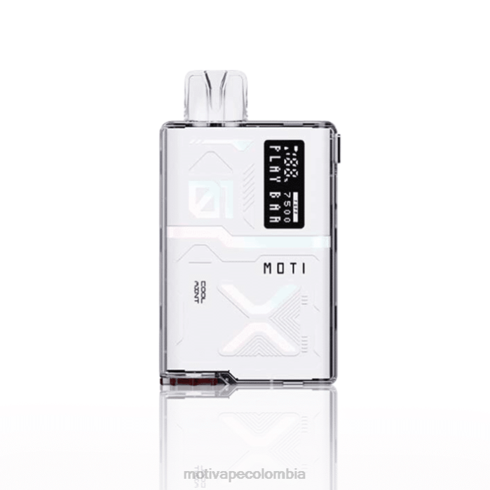 MOTI vape Bogotá - MOTI Play Bar 7500 vaporizadores desechables (5%, 7500 inhalaciones) menta fresca 425R60