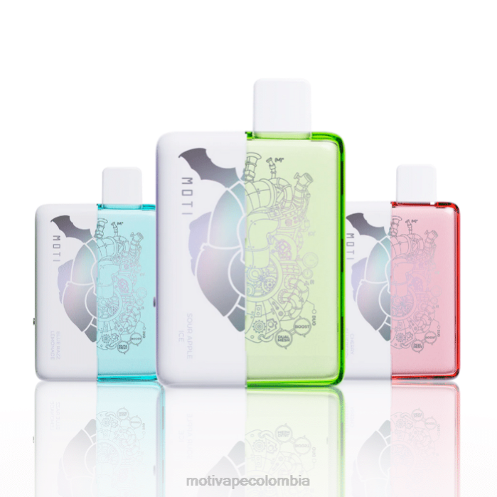 MOTI precio Colombia - MOTI Duo 9000 vaporizadores desechables (5%, 9000 inhalaciones) explosión del arco iris tropical 425R72