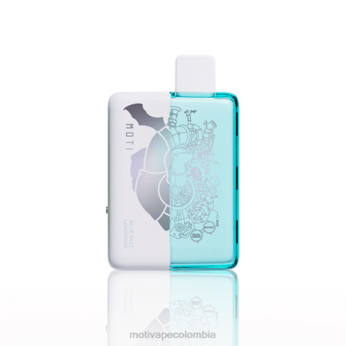 MOTI vape amazon - MOTI Duo 9000 vaporizadores desechables (5%, 9000 inhalaciones) limonada azul razz 425R64