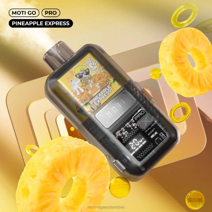 MOTI piin precio Colombia - MOTI Go Pro vaporizador desechable (5%, 12000 inhalaciones) Piña rápida 425R17