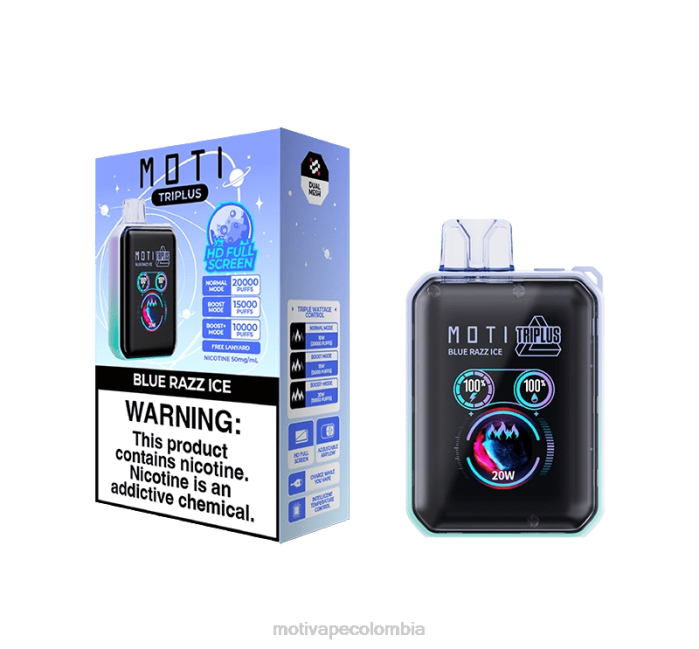 MOTI vape review - MOTI Triplus Vape desechable de 20k (5%, 20000 inhalaciones) limonada rosa 425R8