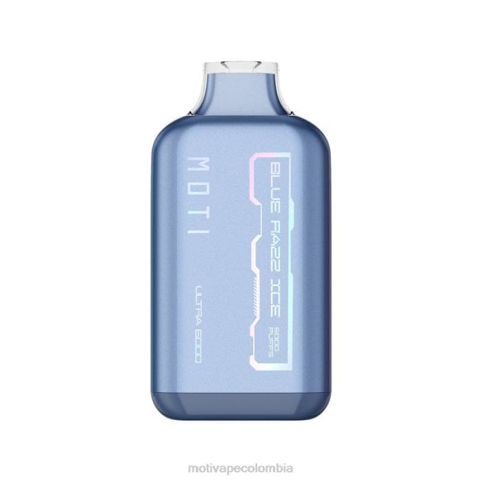 MOTI piin precio Colombia - MOTI Ultra vaporizador desechable (5%, 6000 inhalaciones) hielo azul 425R27