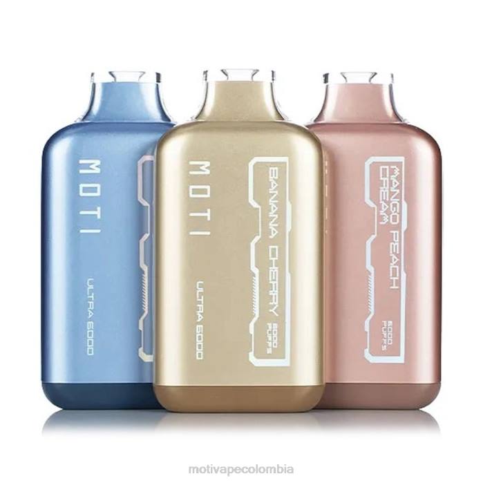 MOTI piin precio Colombia - MOTI Ultra vaporizador desechable (5%, 6000 inhalaciones) hielo azul 425R27