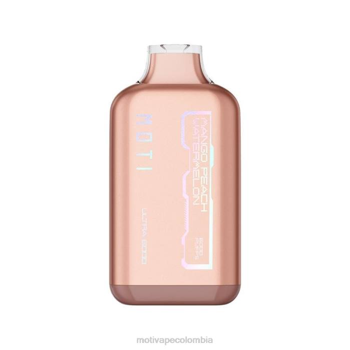 MOTI vape Bogotá - MOTI Ultra vaporizador desechable (5%, 6000 inhalaciones) uva 425R30