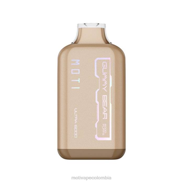 MOTI vape precio - MOTI Ultra vaporizador desechable (5%, 6000 inhalaciones) osito de goma 425R33